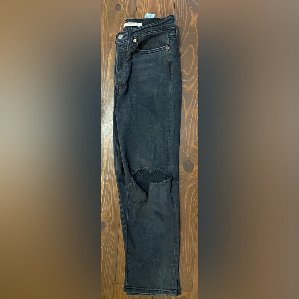 Jeans wedgie straight size 27